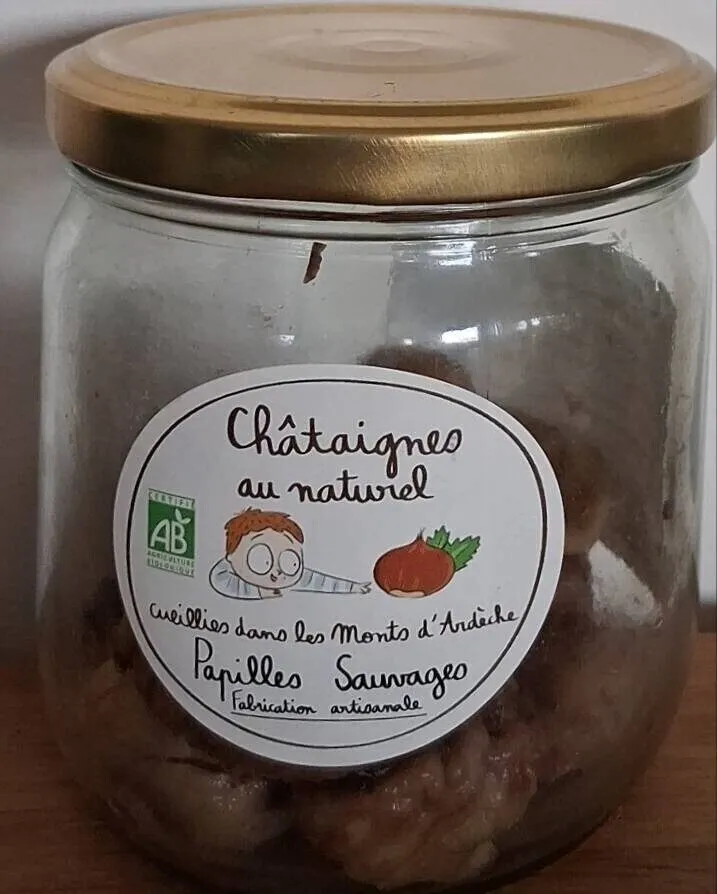 Châtaignes au naturel
