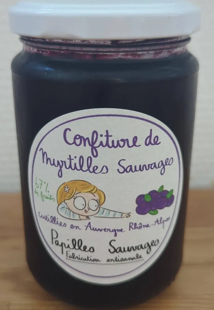 Confiture De Myrtilles Sauvage