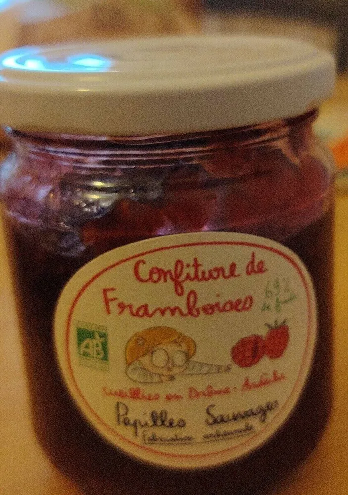 Confiture de framboises