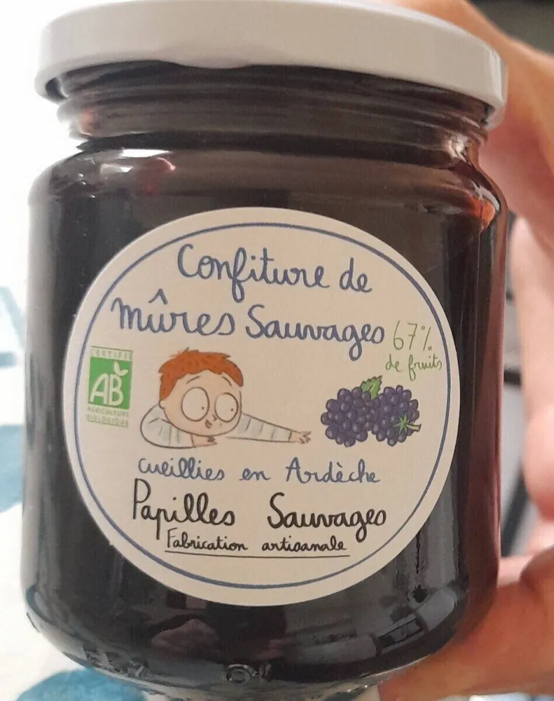 Confiture de mûres sauvages