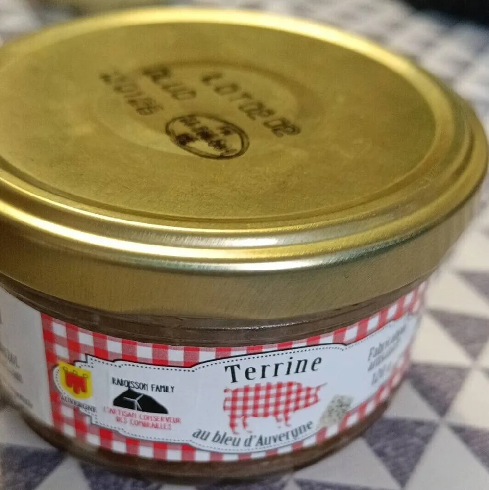 Terrine au bleu d'Auvergne