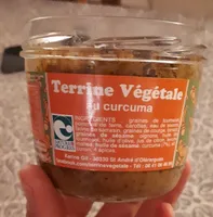 Terrine végétale au curcuma