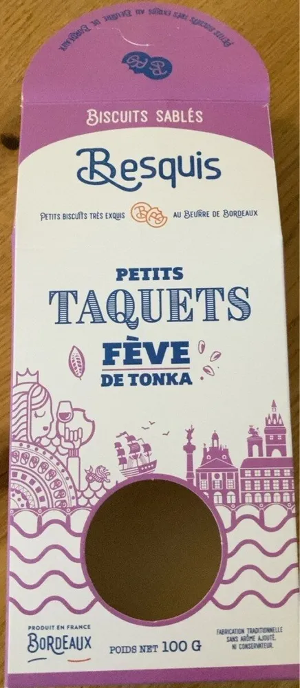 Petits taquets feve de tonka