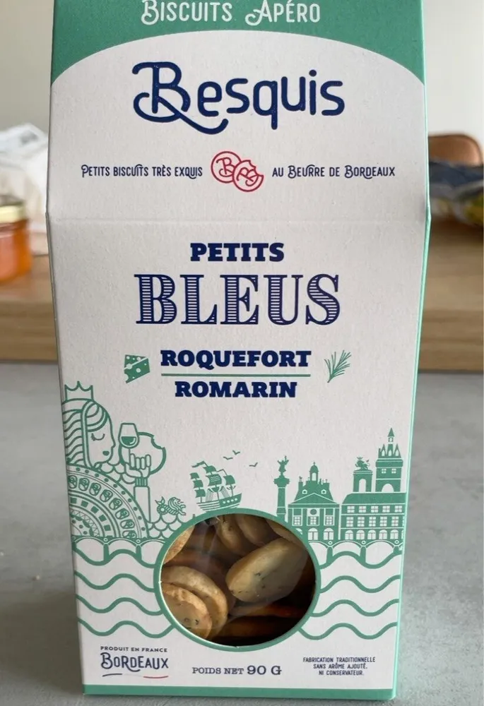 Biscuits apero roquefort romarin