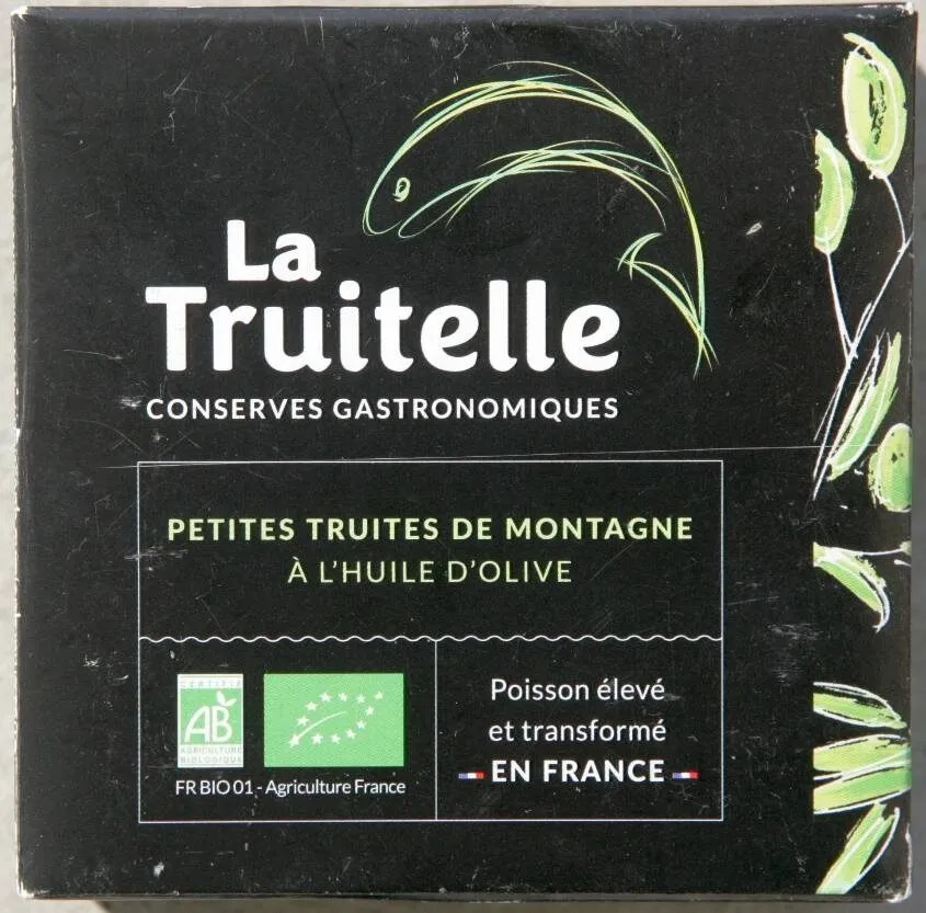 Petites truites de montagne à l'huile d'olive