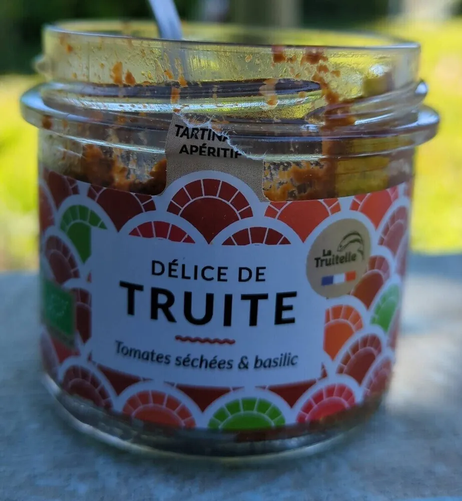 Délice de truite tomates séchées et basilic