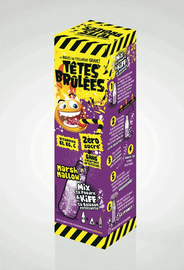 Boisson Têtes Brûlées-Pack Démarrage(Marshmallow)
