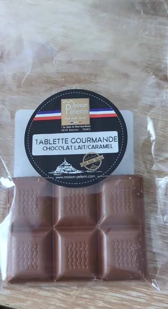Tablette Gourmande chocolat lait/caramel