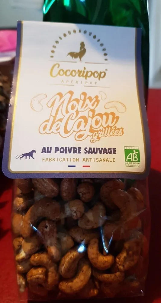 Noix de cajou grillées au poivre sauvage