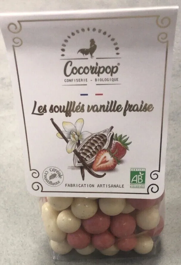 Les soufflés vanille fraise