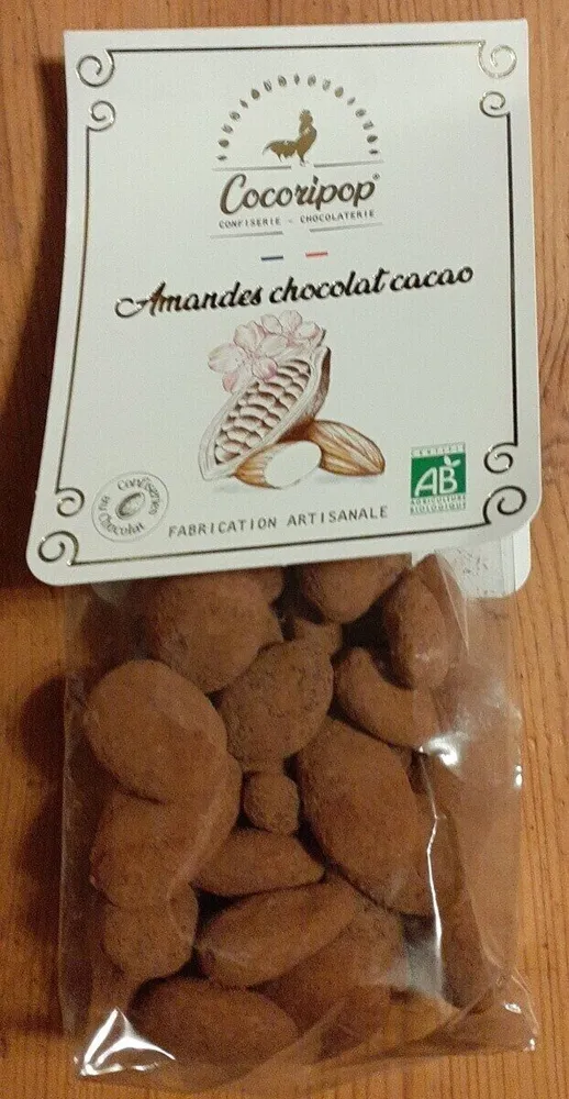 Amandes chocolat cacao