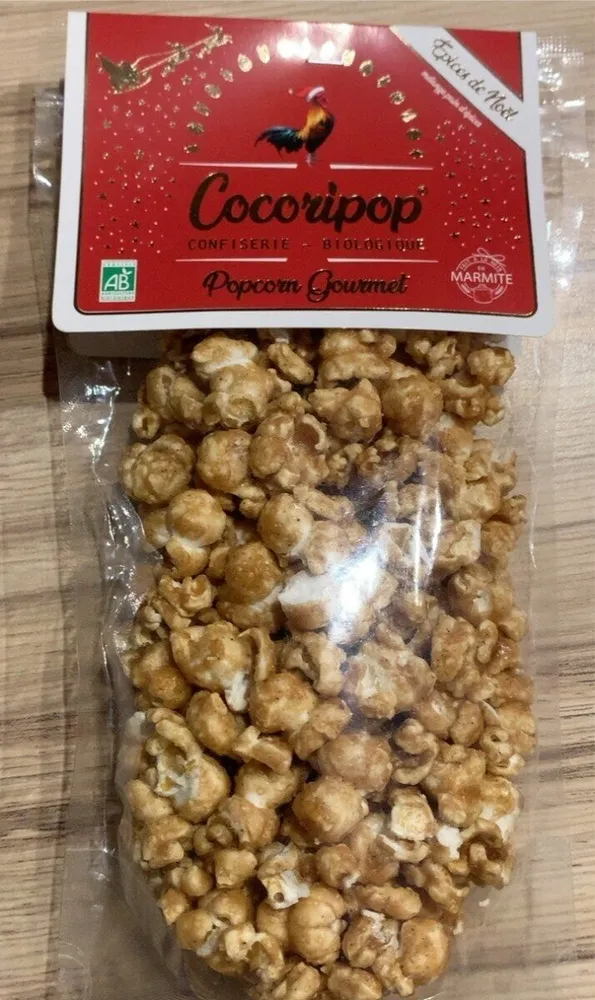 Popcorn gourmet Epices de Noel