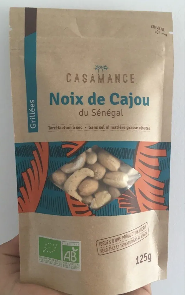 Noix de cajou grillées