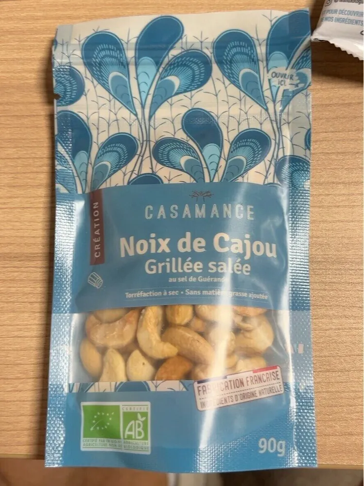 Noix de Cajou Grillees Salees