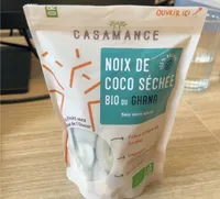 Noix de coco séchée bio du ghana
