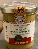 Purée de piment vert doux