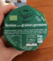 Terrine aux graine germées