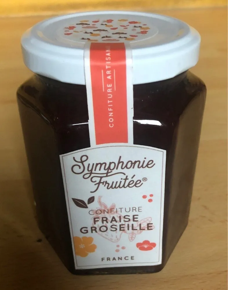 Symphonie Fruitee- Strawberry & Redcurrant Jam, 330g (11.6oz)