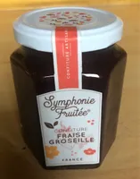 Symphonie Fruitee- Strawberry & Redcurrant Jam, 330g (11.6oz)