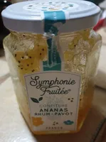Symphonie Fruitee - Pineapple Rum Poppy Jam, 330g (11.6oz)