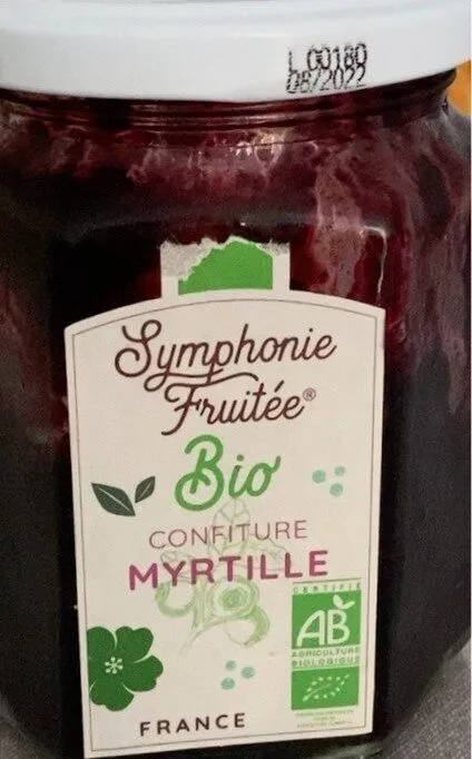 Confiture myrtille Bio