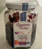 Confiture artisanale de cerises de Grézillé