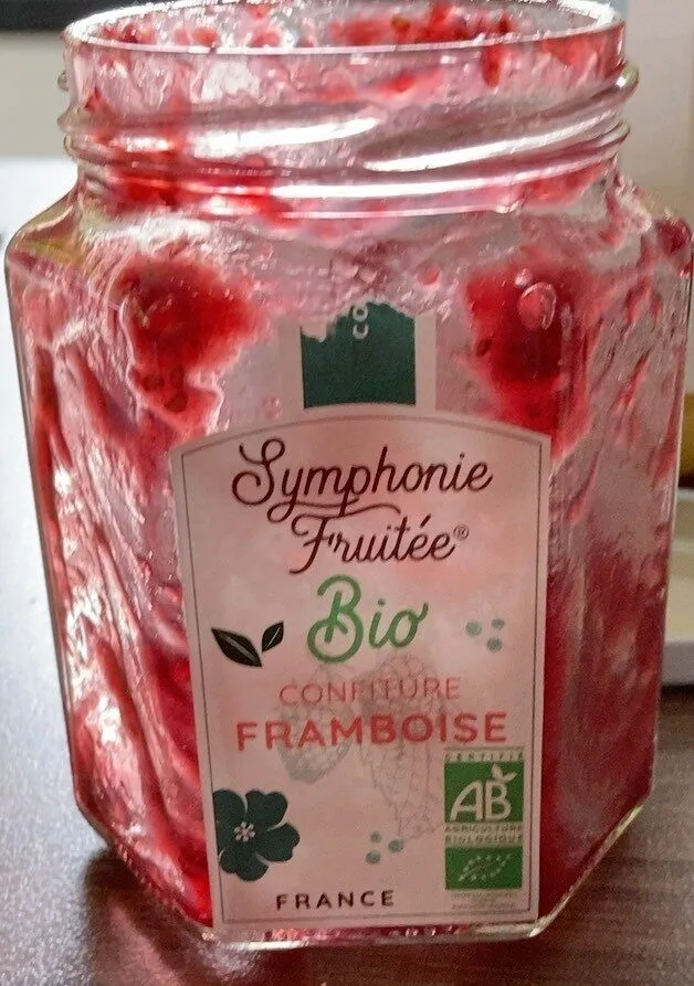 Confiture framboise bio