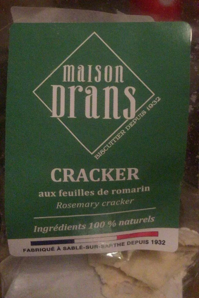 CRACKER aux feuilles de romarin