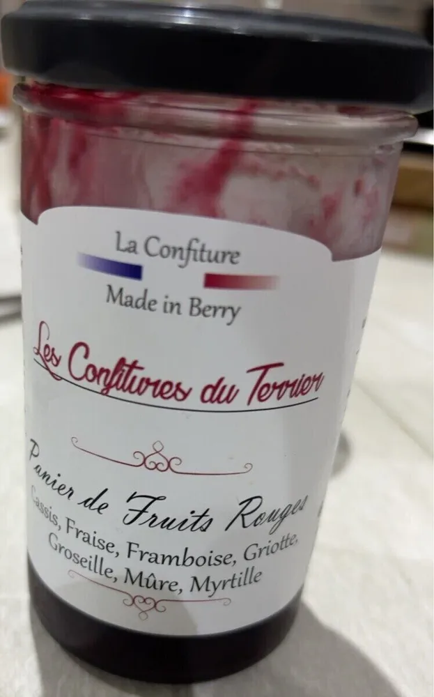Panier de fruits rouges