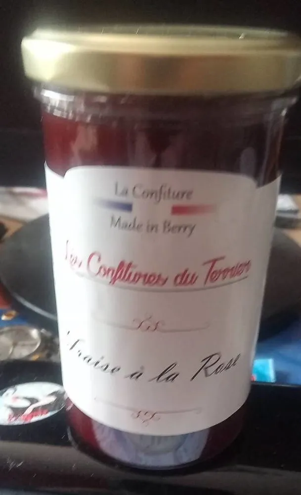 Fraise à la rose