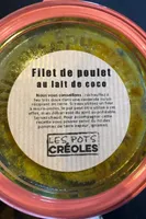 Filet de poulet lait de coco et safran