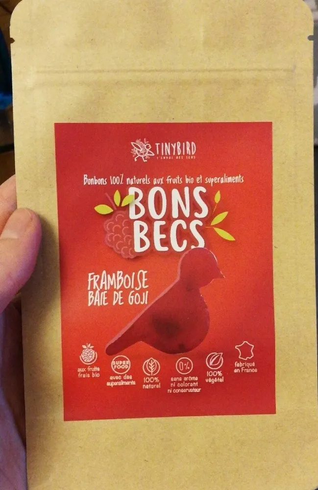 BonsBecs Framboise Baies de goji