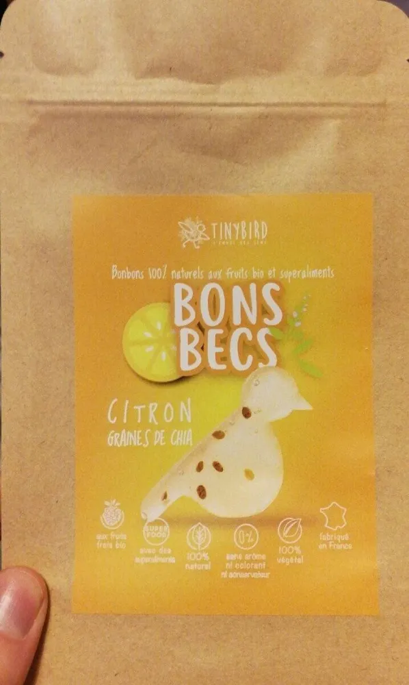 BonsBecs Citron Graines de chia