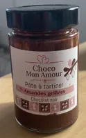 Pâte à tartiner Amandes grillées Chocolat noir