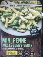 Mini penne aux légumes verts