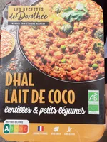 Dahl lait de coco
