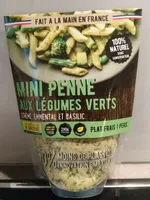 Mini penne aux légumes verts