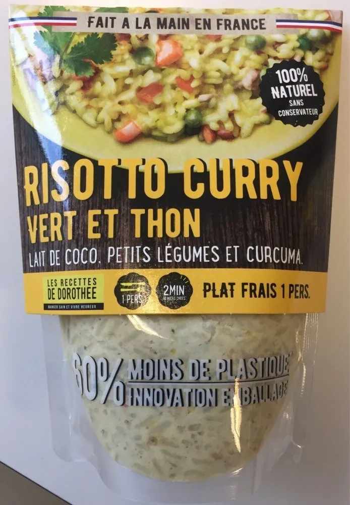 Risotto Curry Vert et Thon