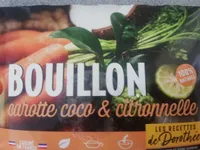 Bouillon carotte coco & citronelle