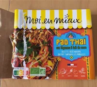 Pad Thaï aux légumes & lait de coco