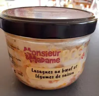 Lasagnes au bœuf et légumes de saison