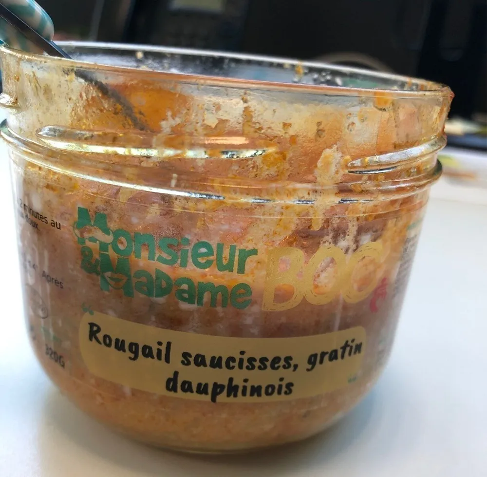 Rougail saucusses gratin dauphinois