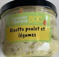 Risotto poulet et légumes