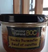 Hachis parmentier bœuf carottes