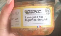 Lasagnes aux légumes du soleil