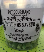 Petit pois saveur wasabi