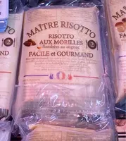 Risotto morilles flambées au cognac 2 pers