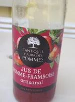 Jus de pommes-framboises