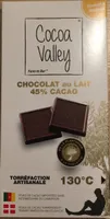 Chocolat au lait 45% de cacao
