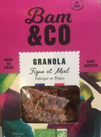 Granola figue et miel